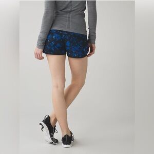 Lululemon Speed Up Shorts Womens Running Stretch Lined Black 2.5" Active Sz 8